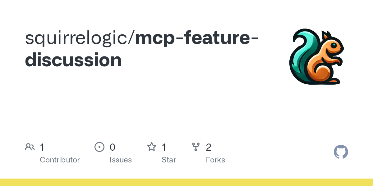MCP Feature Discussion